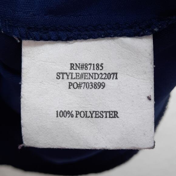 Ruby Rox Peasant Dress Womens Medium Navy Blue Embroidered Boho‎ Feminine - Picture 10 of 12